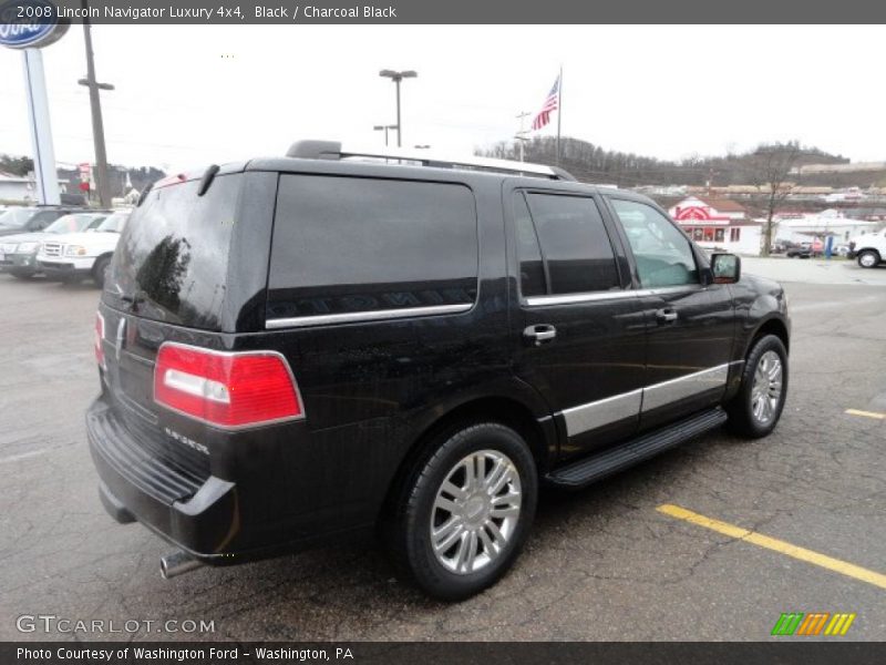 Black / Charcoal Black 2008 Lincoln Navigator Luxury 4x4