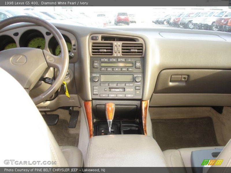 Diamond White Pearl / Ivory 1998 Lexus GS 400