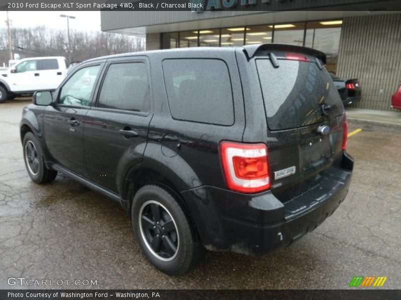 Black / Charcoal Black 2010 Ford Escape XLT Sport Package 4WD