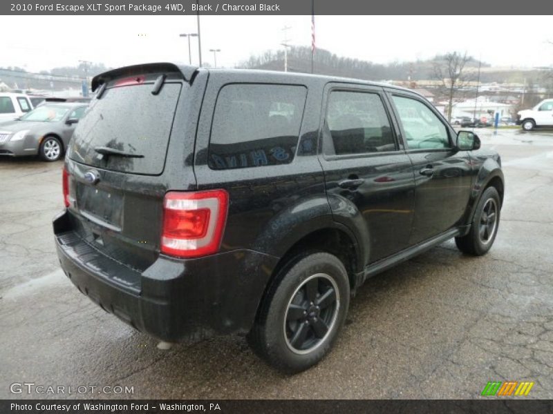 Black / Charcoal Black 2010 Ford Escape XLT Sport Package 4WD