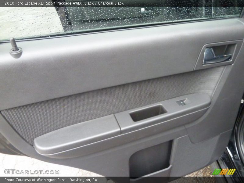Black / Charcoal Black 2010 Ford Escape XLT Sport Package 4WD