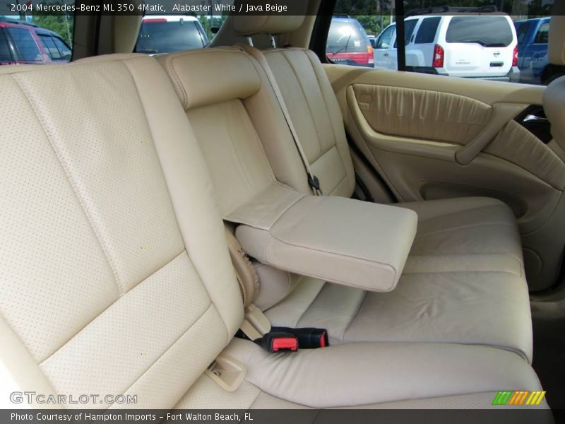 Alabaster White / Java Beige 2004 Mercedes-Benz ML 350 4Matic