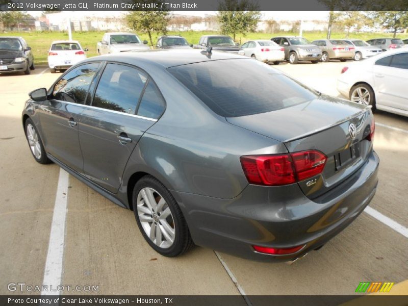 Platinum Gray Metallic / Titan Black 2012 Volkswagen Jetta GLI