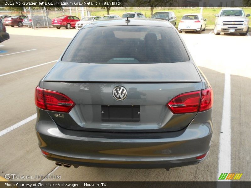 Platinum Gray Metallic / Titan Black 2012 Volkswagen Jetta GLI