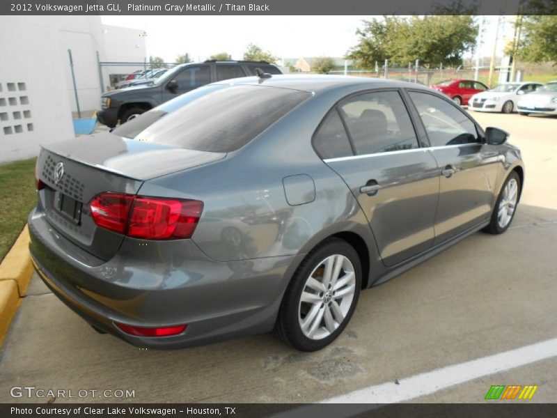 Platinum Gray Metallic / Titan Black 2012 Volkswagen Jetta GLI