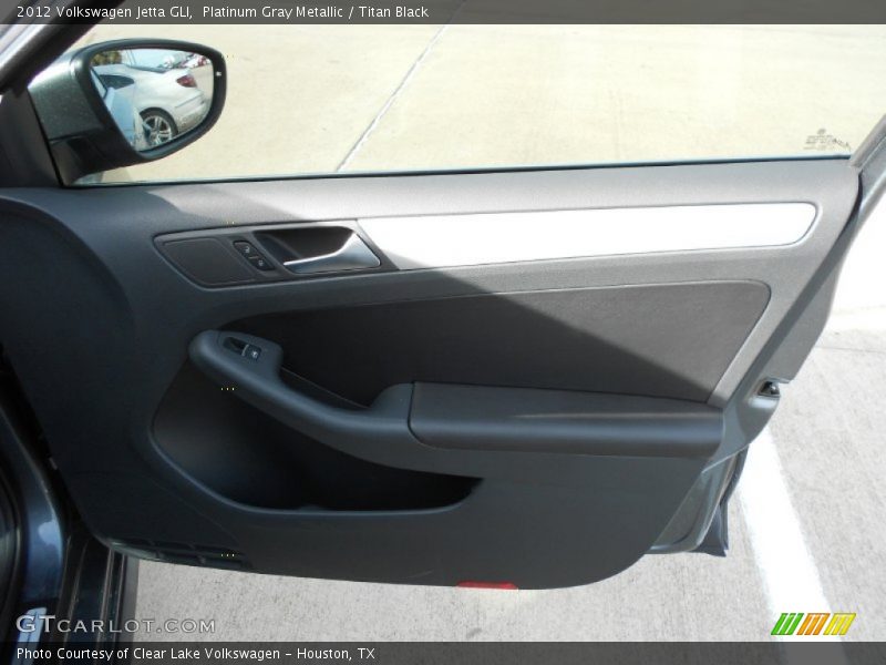 Platinum Gray Metallic / Titan Black 2012 Volkswagen Jetta GLI