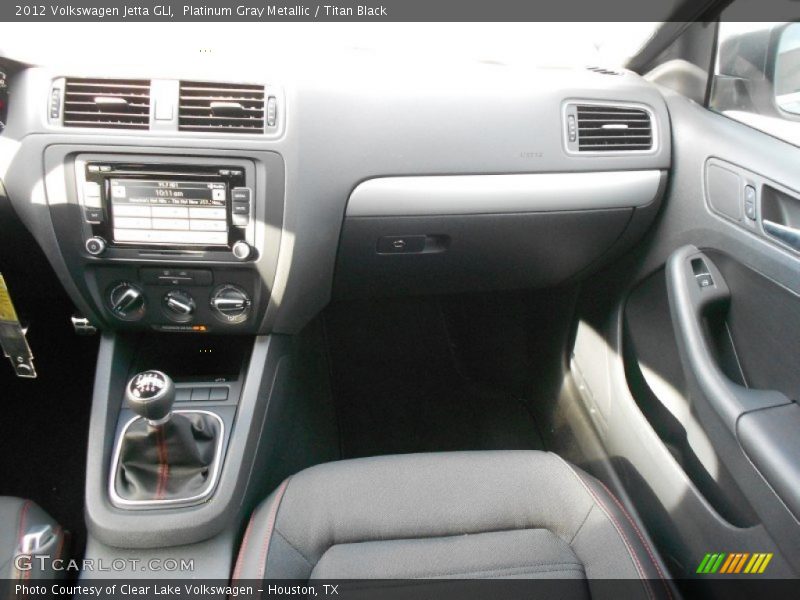 Platinum Gray Metallic / Titan Black 2012 Volkswagen Jetta GLI