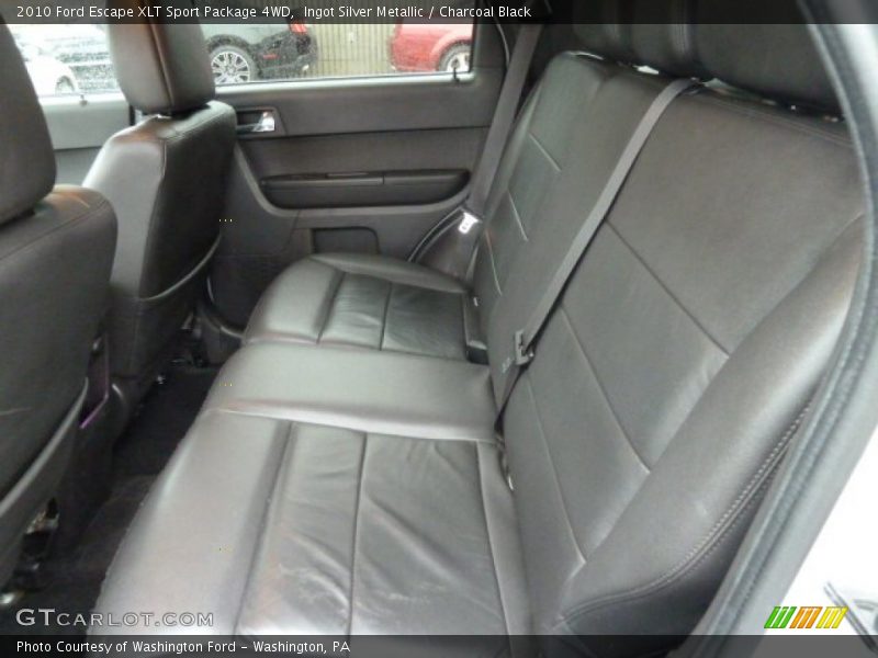 Ingot Silver Metallic / Charcoal Black 2010 Ford Escape XLT Sport Package 4WD