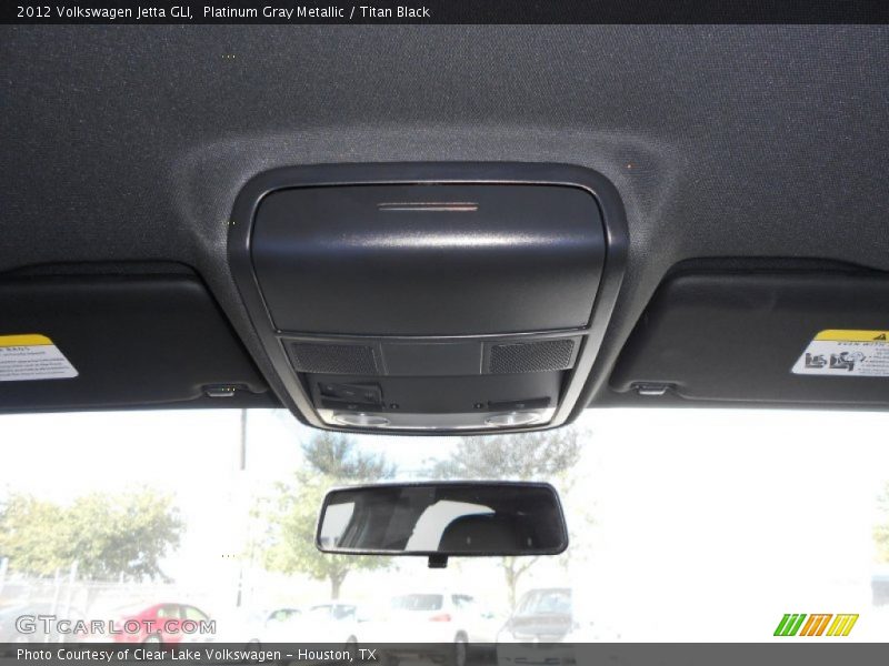 Platinum Gray Metallic / Titan Black 2012 Volkswagen Jetta GLI