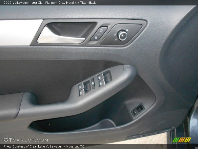 Platinum Gray Metallic / Titan Black 2012 Volkswagen Jetta GLI