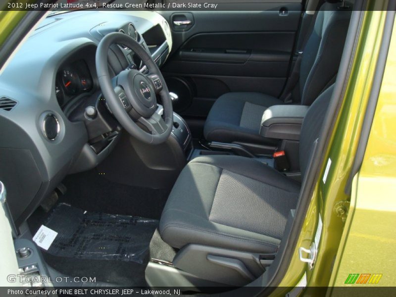  2012 Patriot Latitude 4x4 Dark Slate Gray Interior