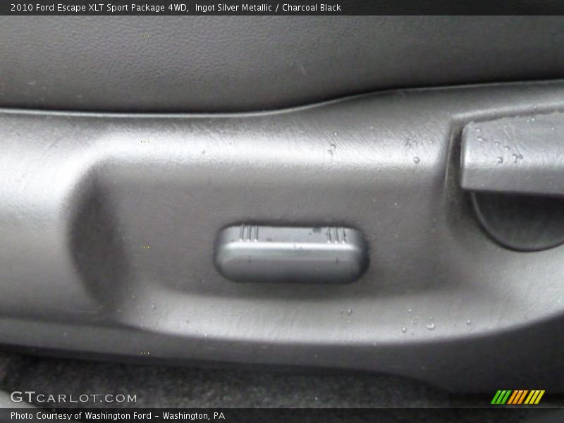 Ingot Silver Metallic / Charcoal Black 2010 Ford Escape XLT Sport Package 4WD