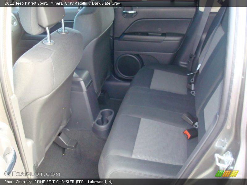 Mineral Gray Metallic / Dark Slate Gray 2012 Jeep Patriot Sport
