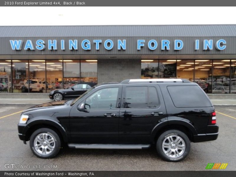Black / Black 2010 Ford Explorer Limited 4x4