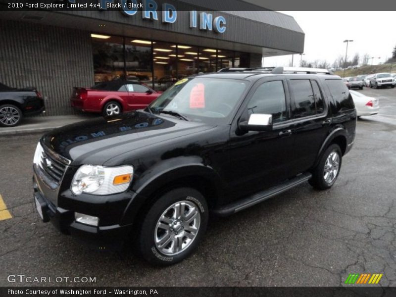 Black / Black 2010 Ford Explorer Limited 4x4