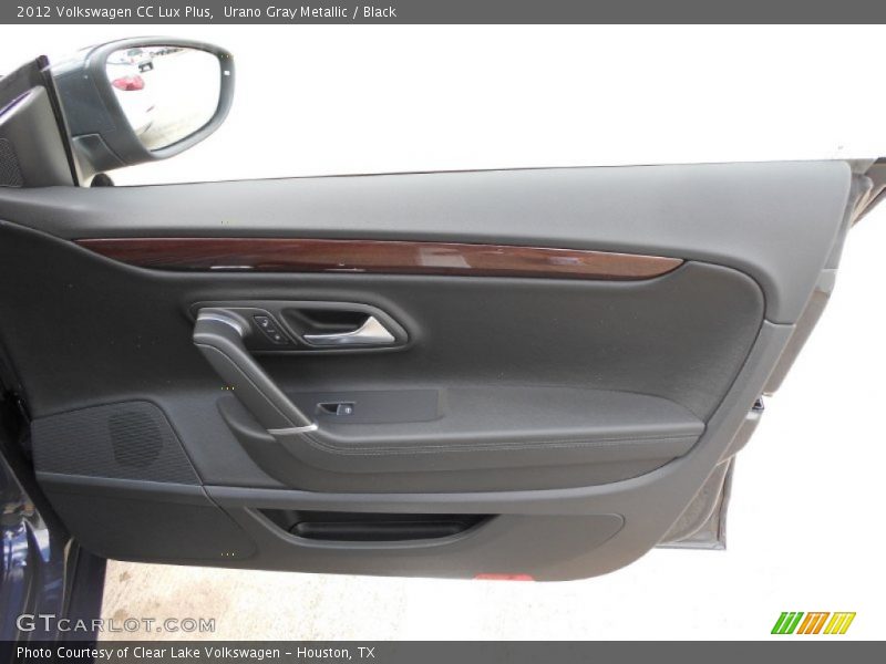 Urano Gray Metallic / Black 2012 Volkswagen CC Lux Plus
