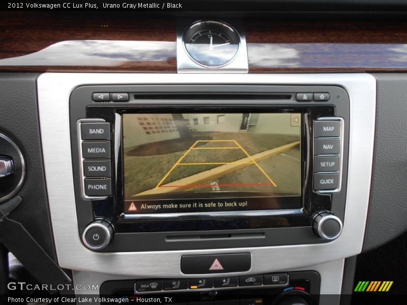 Urano Gray Metallic / Black 2012 Volkswagen CC Lux Plus