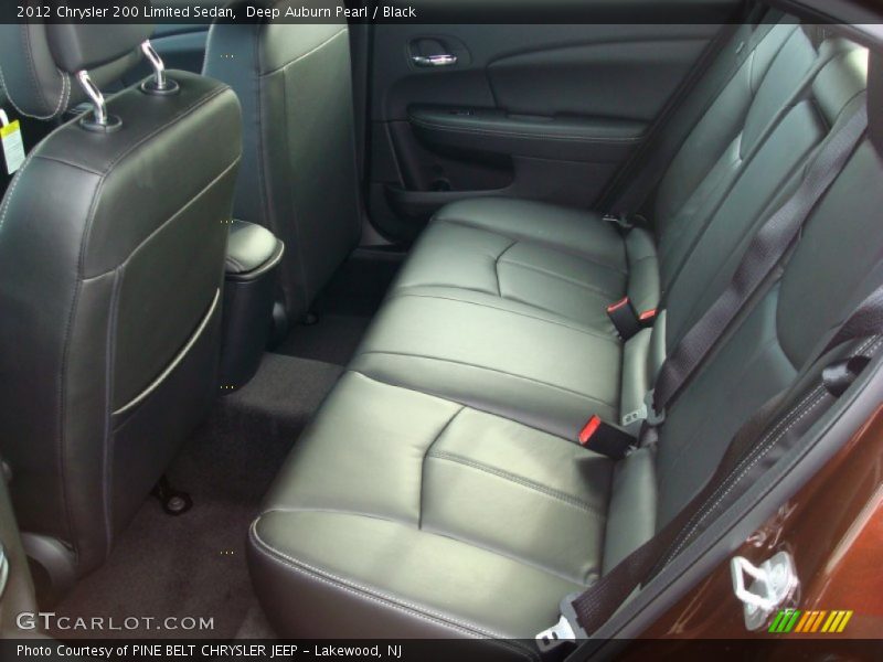 Deep Auburn Pearl / Black 2012 Chrysler 200 Limited Sedan