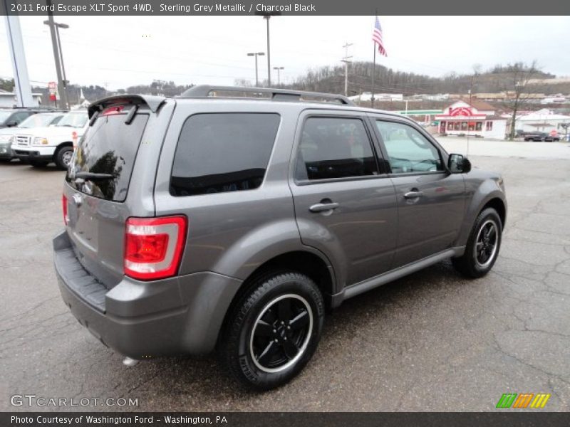 Sterling Grey Metallic / Charcoal Black 2011 Ford Escape XLT Sport 4WD