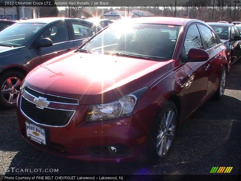 Autumn Red Metallic / Jet Black 2012 Chevrolet Cruze LTZ