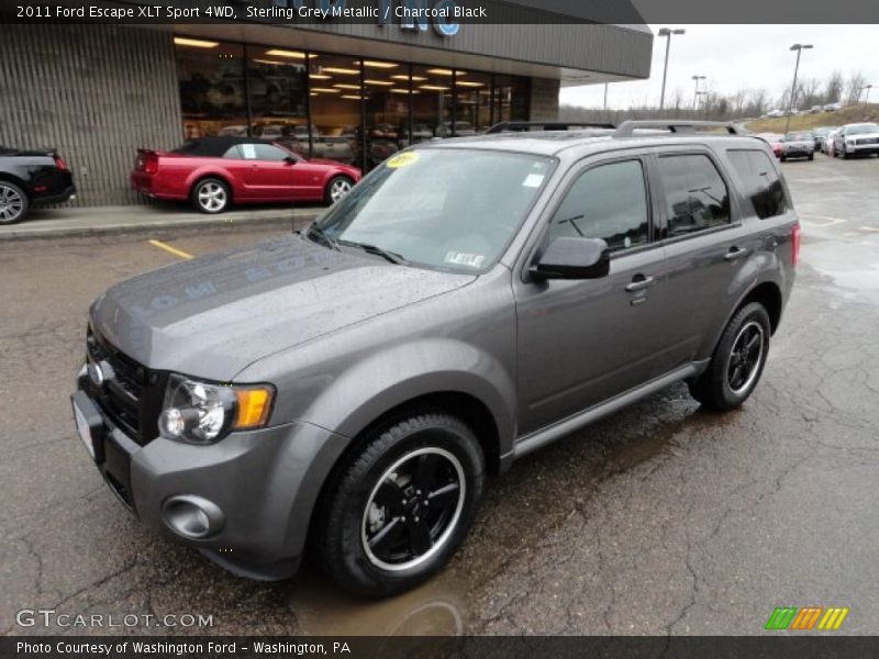 Sterling Grey Metallic / Charcoal Black 2011 Ford Escape XLT Sport 4WD