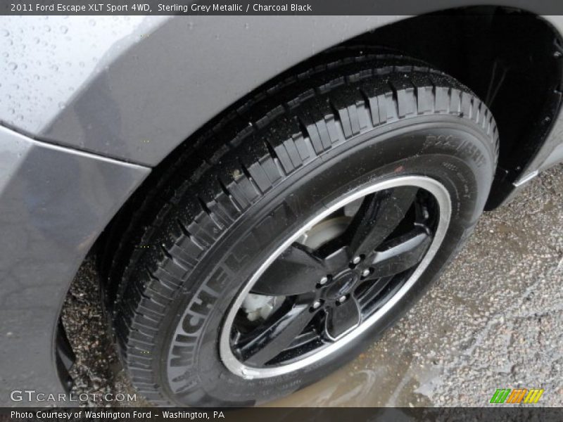 Sterling Grey Metallic / Charcoal Black 2011 Ford Escape XLT Sport 4WD