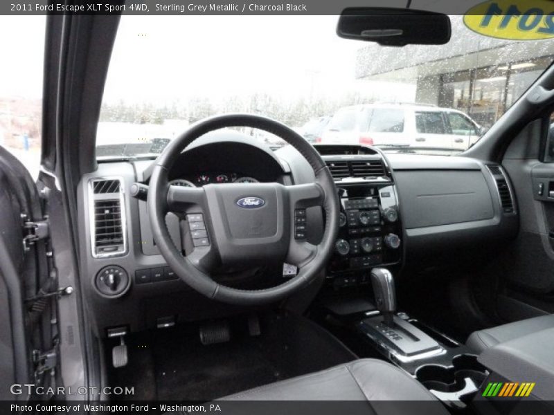 Sterling Grey Metallic / Charcoal Black 2011 Ford Escape XLT Sport 4WD