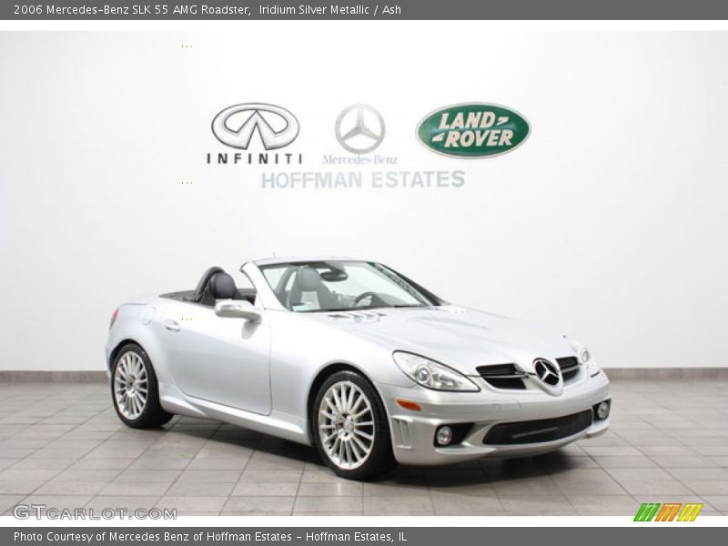 Iridium Silver Metallic / Ash 2006 Mercedes-Benz SLK 55 AMG Roadster