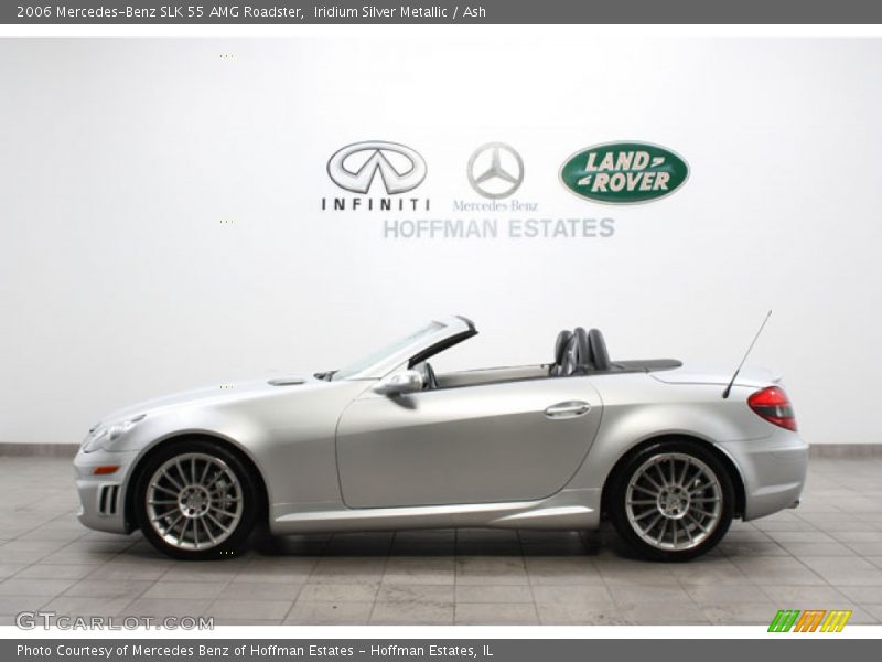 Iridium Silver Metallic / Ash 2006 Mercedes-Benz SLK 55 AMG Roadster