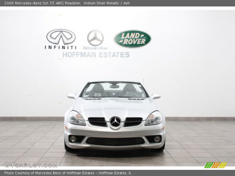 Iridium Silver Metallic / Ash 2006 Mercedes-Benz SLK 55 AMG Roadster