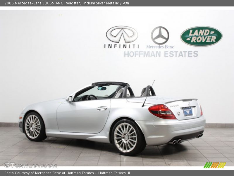 Iridium Silver Metallic / Ash 2006 Mercedes-Benz SLK 55 AMG Roadster