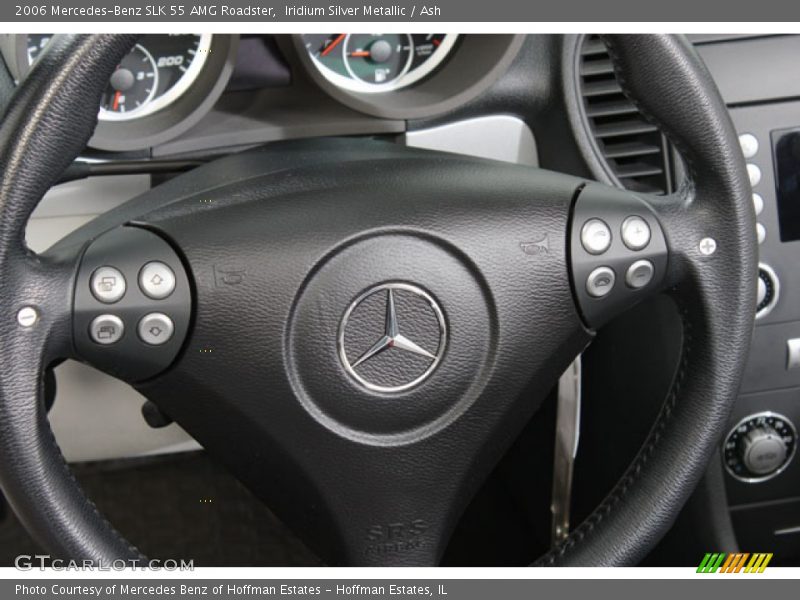 Iridium Silver Metallic / Ash 2006 Mercedes-Benz SLK 55 AMG Roadster