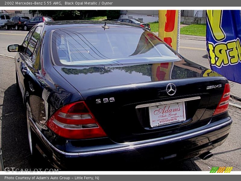 Black Opal Metallic / Oyster 2002 Mercedes-Benz S 55 AMG