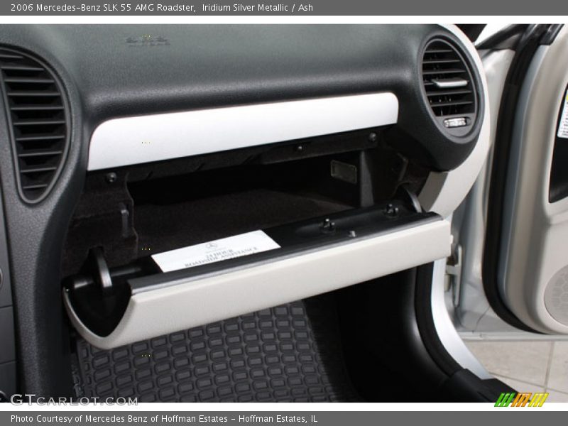 Iridium Silver Metallic / Ash 2006 Mercedes-Benz SLK 55 AMG Roadster