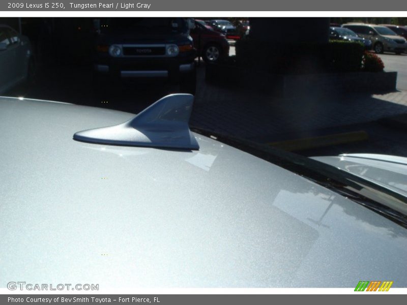 Tungsten Pearl / Light Gray 2009 Lexus IS 250