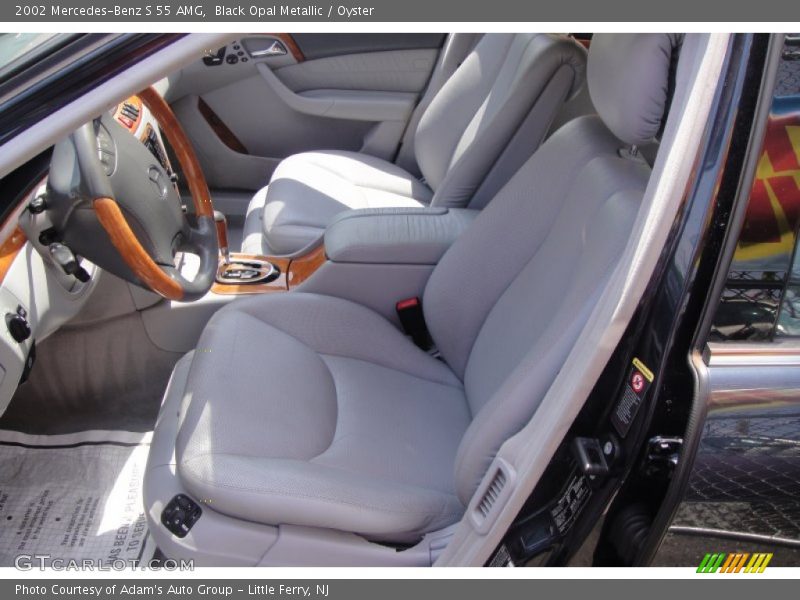 Black Opal Metallic / Oyster 2002 Mercedes-Benz S 55 AMG