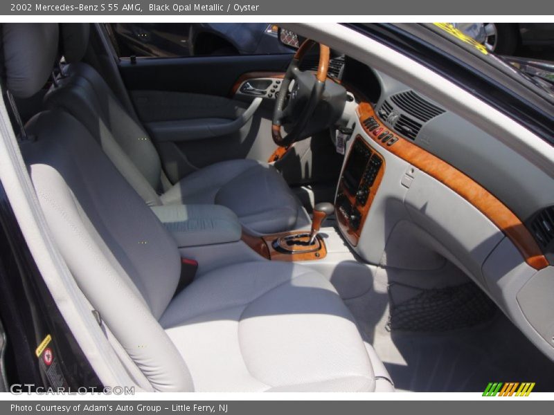 Black Opal Metallic / Oyster 2002 Mercedes-Benz S 55 AMG