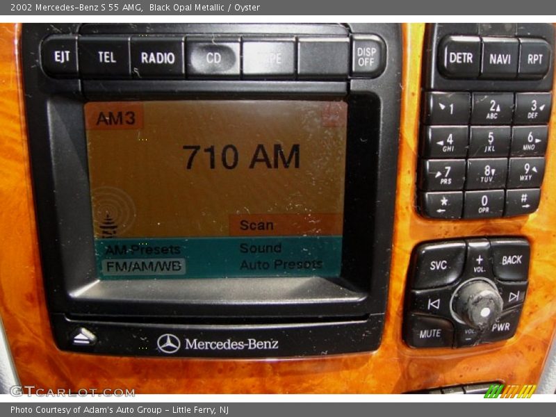 Black Opal Metallic / Oyster 2002 Mercedes-Benz S 55 AMG