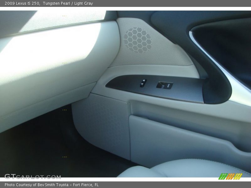 Tungsten Pearl / Light Gray 2009 Lexus IS 250