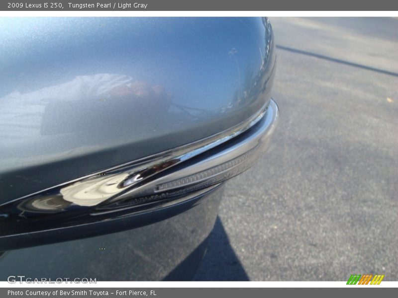 Tungsten Pearl / Light Gray 2009 Lexus IS 250