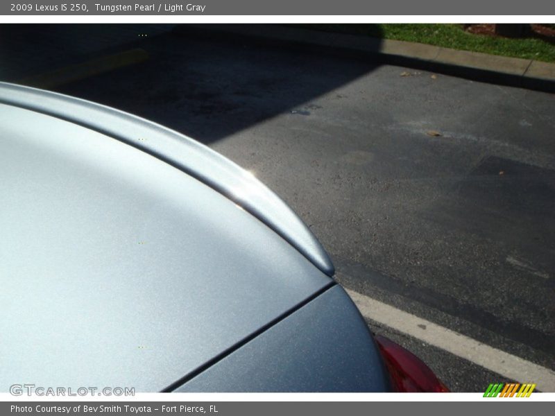 Tungsten Pearl / Light Gray 2009 Lexus IS 250