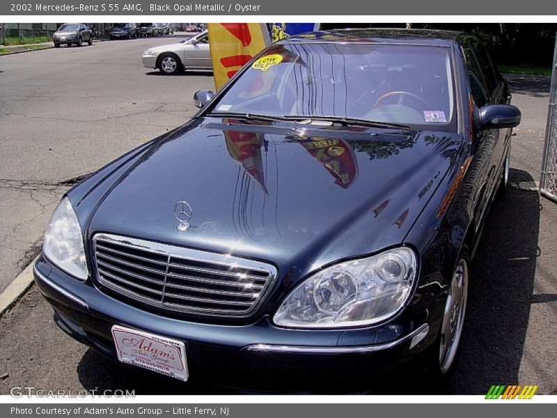 Black Opal Metallic / Oyster 2002 Mercedes-Benz S 55 AMG