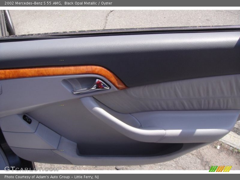 Black Opal Metallic / Oyster 2002 Mercedes-Benz S 55 AMG