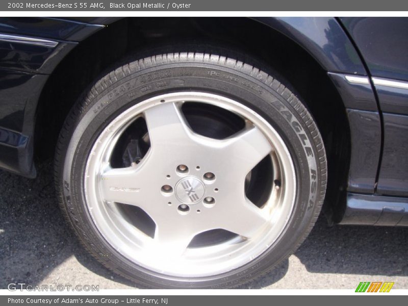 Black Opal Metallic / Oyster 2002 Mercedes-Benz S 55 AMG