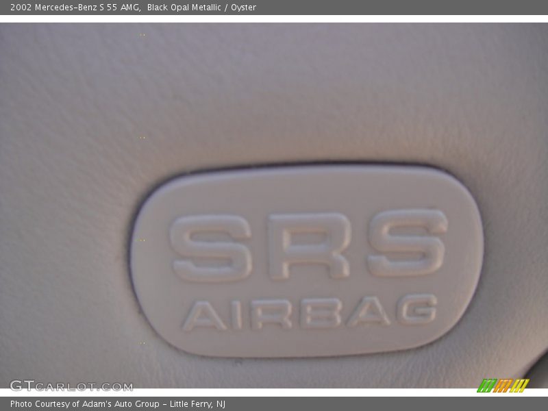 Black Opal Metallic / Oyster 2002 Mercedes-Benz S 55 AMG