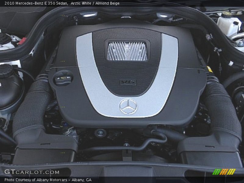 Arctic White / Almond Beige 2010 Mercedes-Benz E 350 Sedan