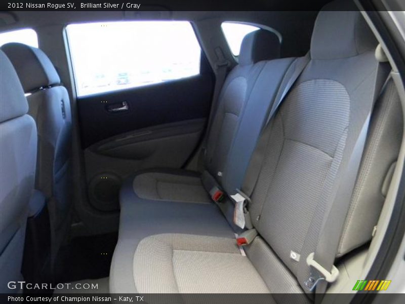 Brilliant Silver / Gray 2012 Nissan Rogue SV