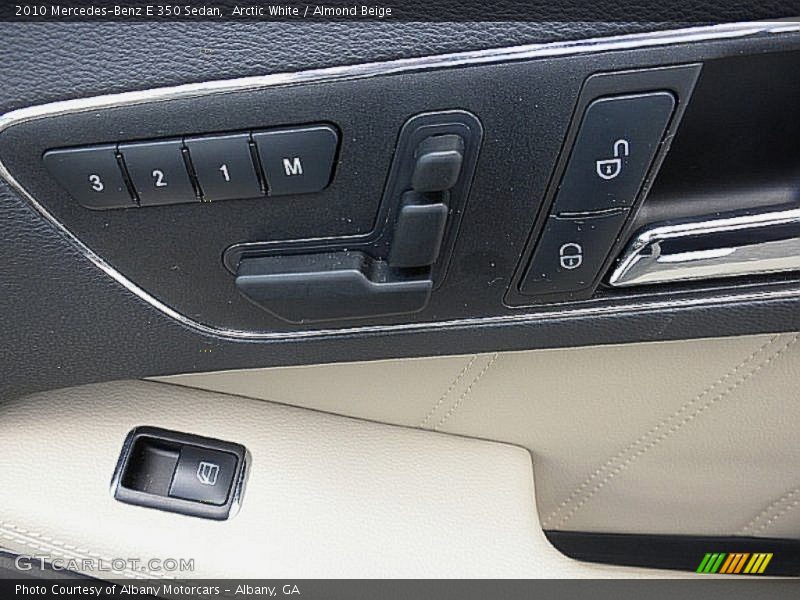 Arctic White / Almond Beige 2010 Mercedes-Benz E 350 Sedan
