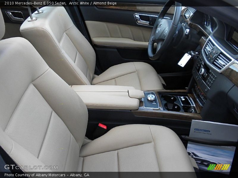Arctic White / Almond Beige 2010 Mercedes-Benz E 350 Sedan