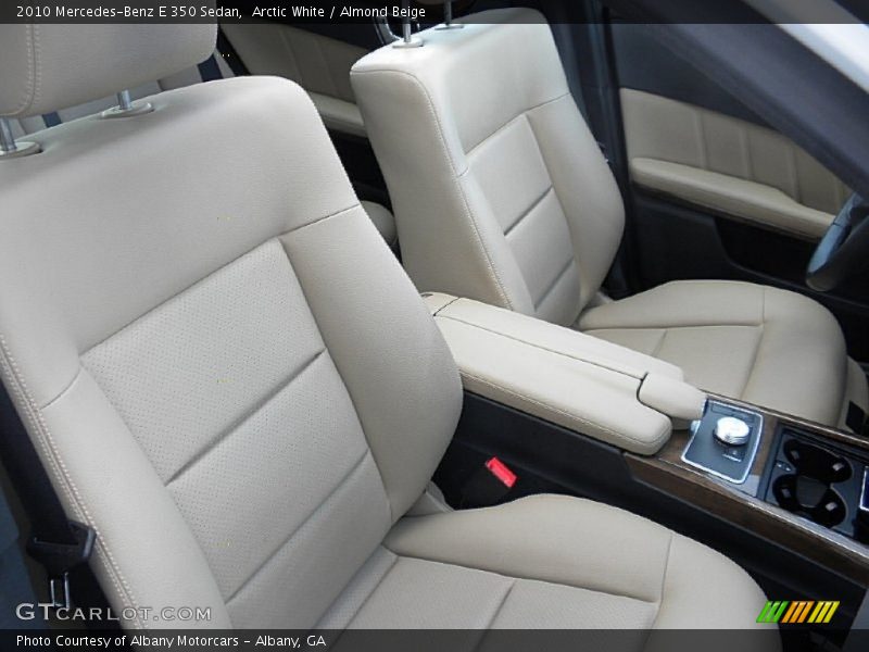 Arctic White / Almond Beige 2010 Mercedes-Benz E 350 Sedan